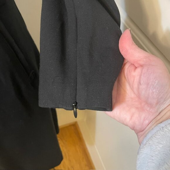 Spanx The Perfect A-line 3/4 Sleeve Shift Dress Pockets Black Style 20382R XL - Picture 6 of 12